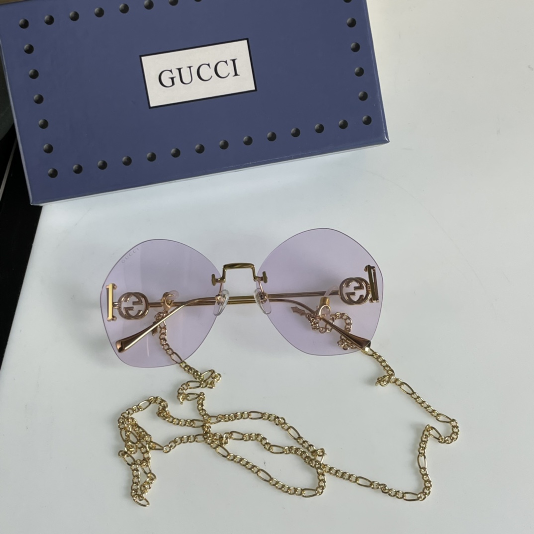 Gucci Geometric-Frame Sunglasses    GG1203S - everydesigner