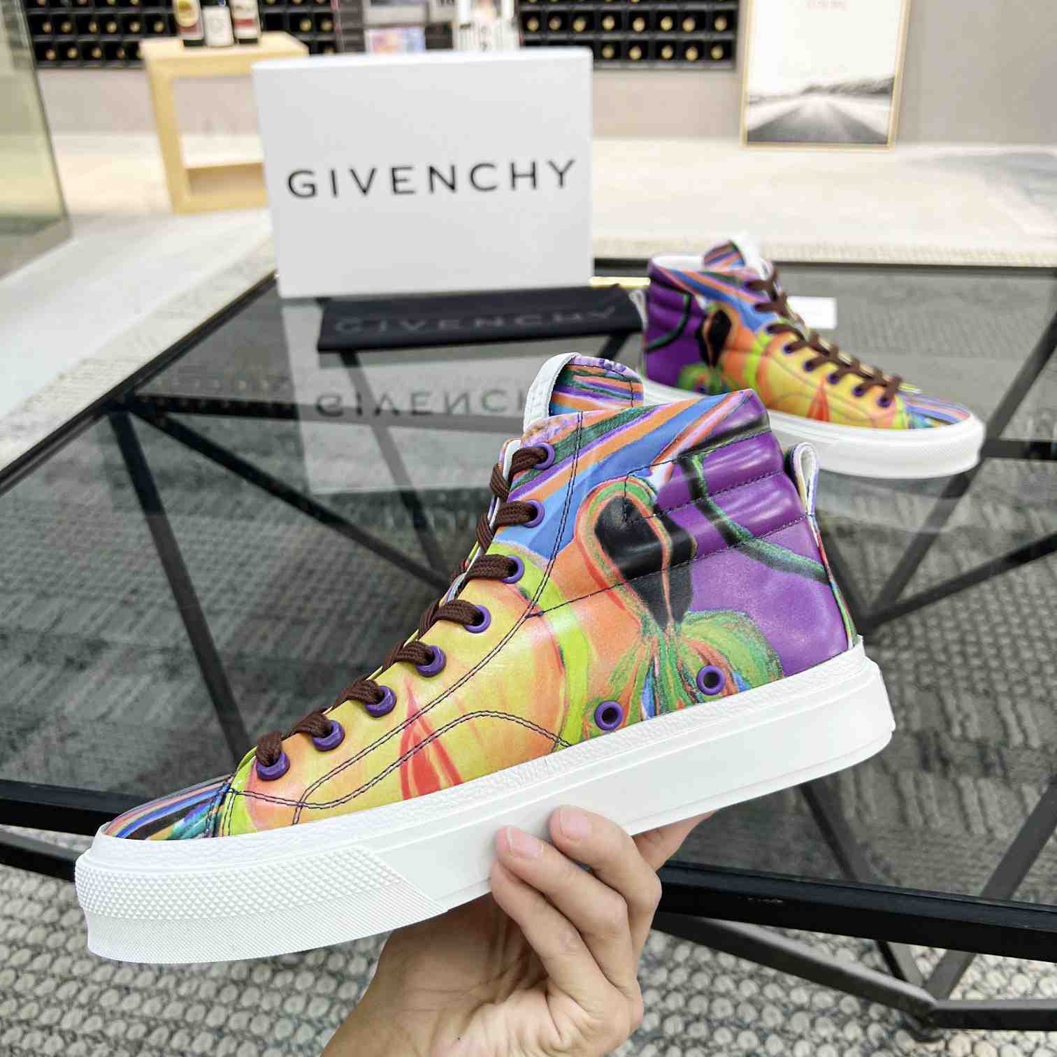 Givenchy City High Top Sneaker - everydesigner