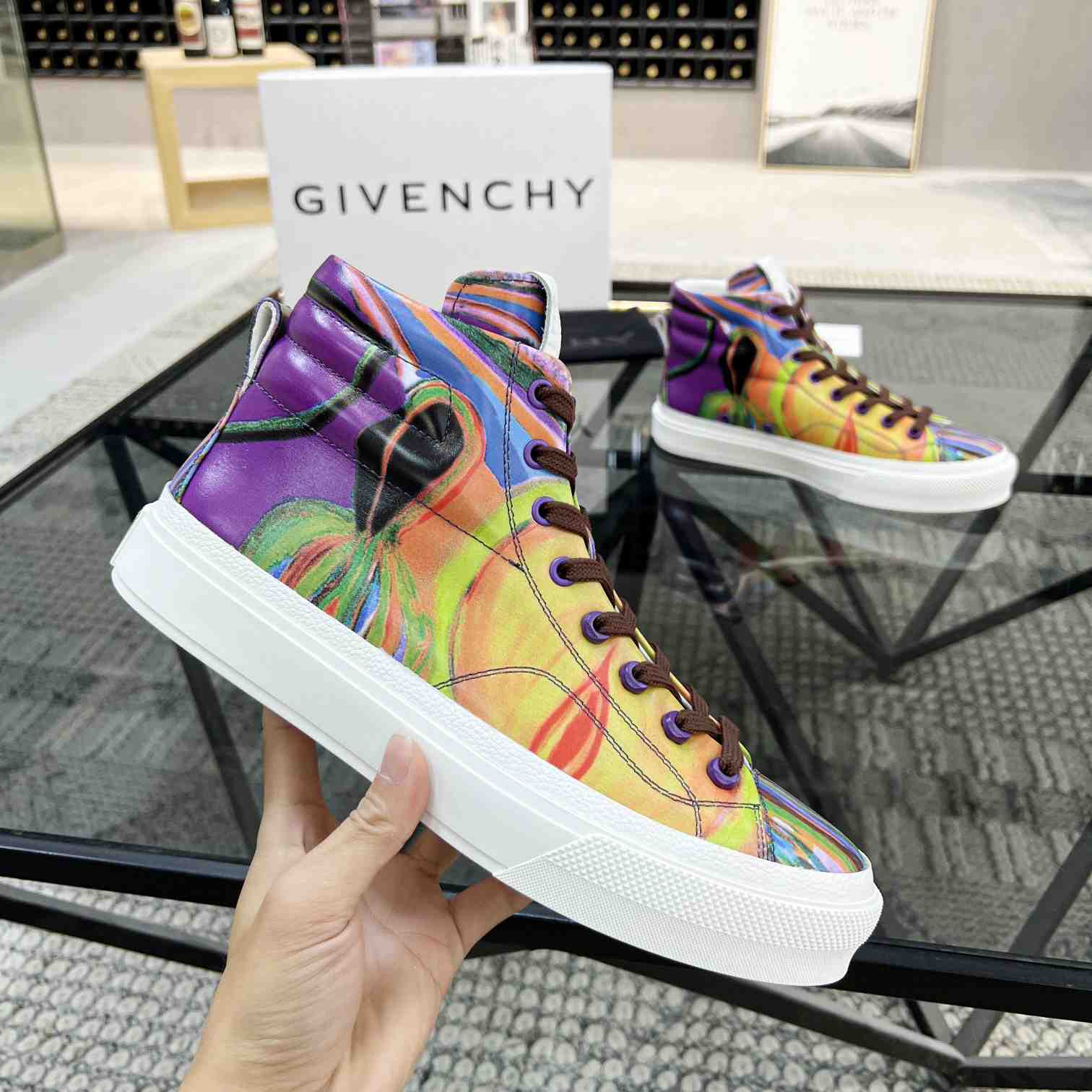 Givenchy City High Top Sneaker - everydesigner