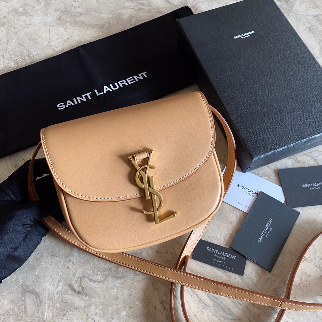 Saint Laurent Kaia Small Satchel In Smooth Vintage Leather - everydesigner