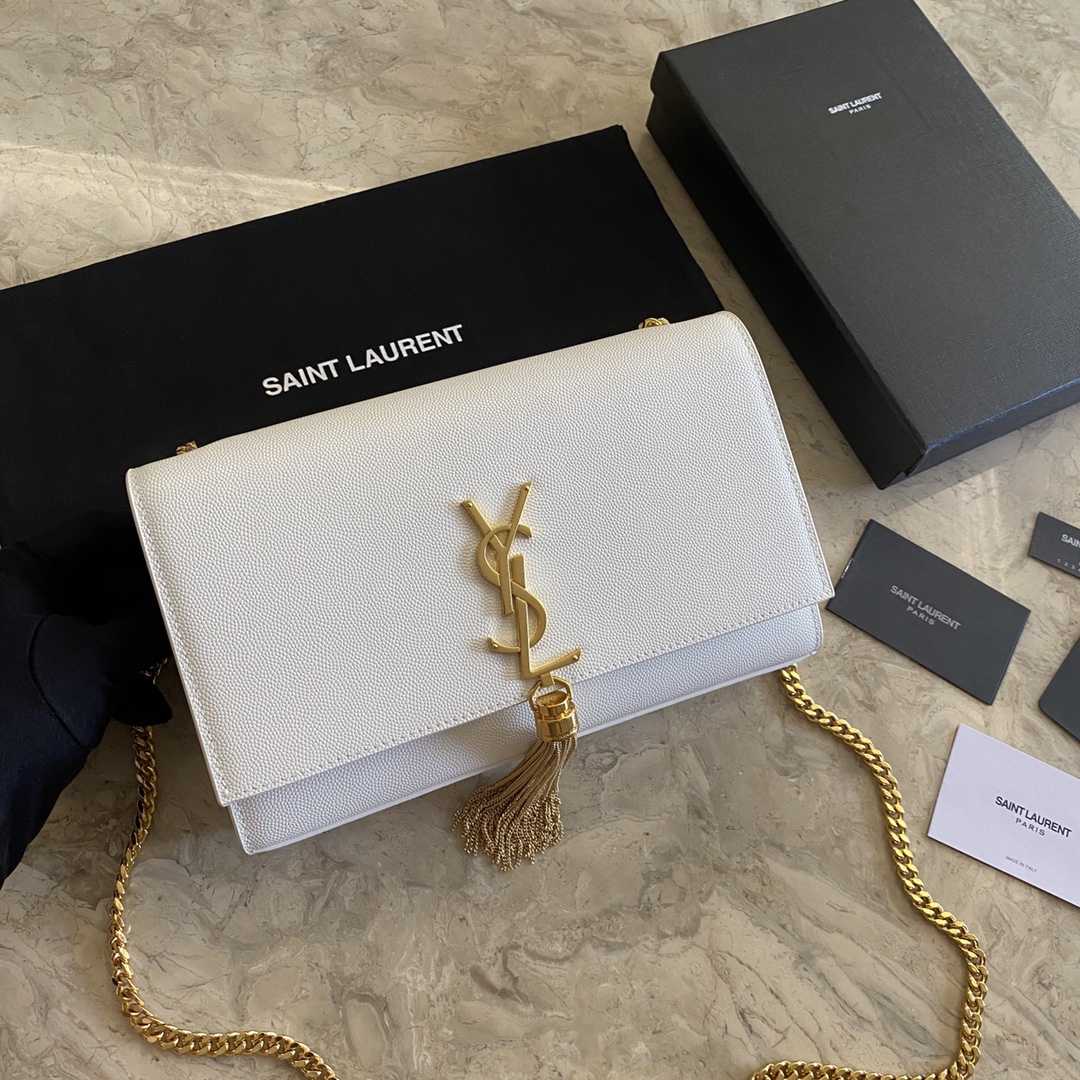 Saint Laurent Kate Chain Wallet With Tassel (24*14.5*5.5cm) - everydesigner