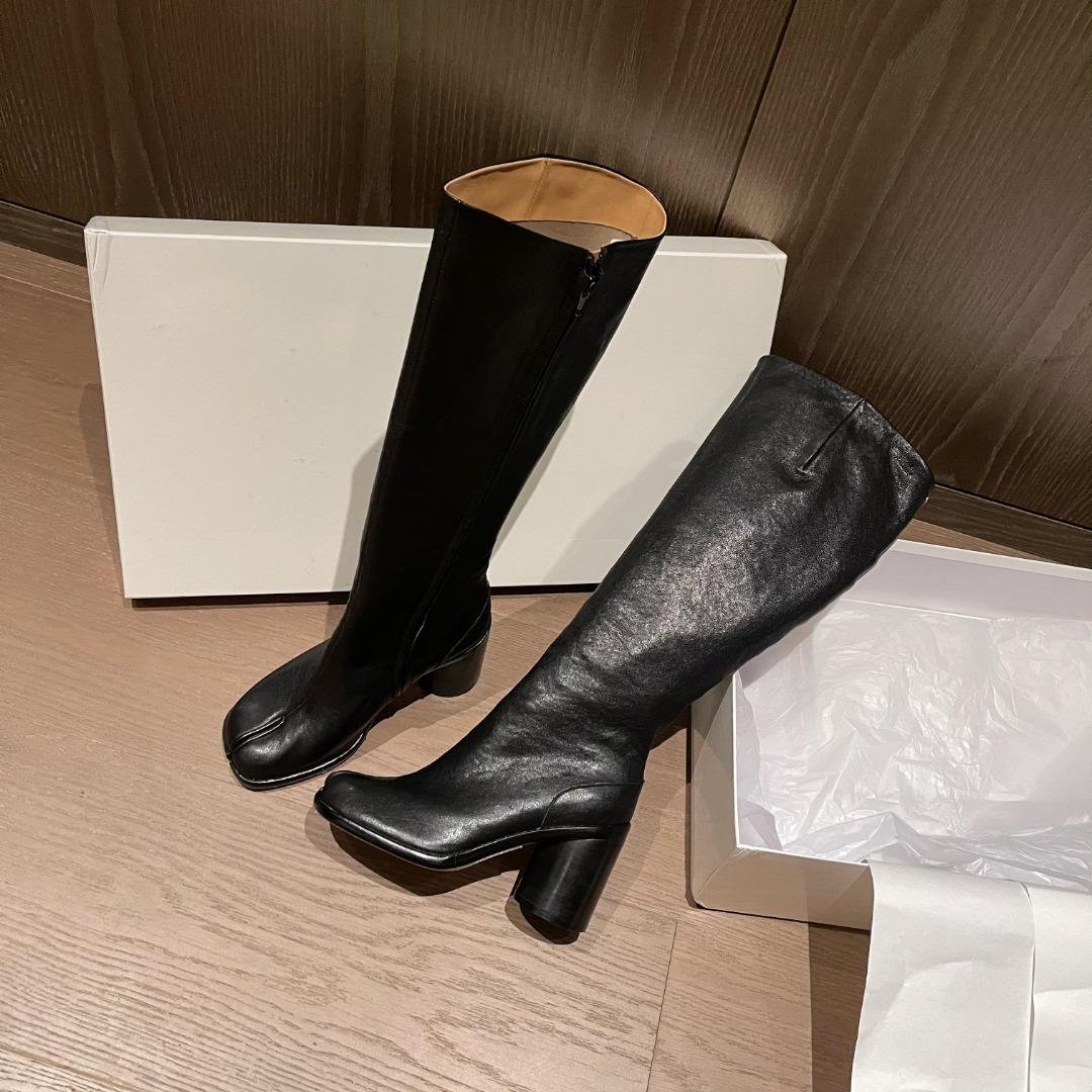 Maison Margiela Tabi 80mm Knee-High Boots - everydesigner