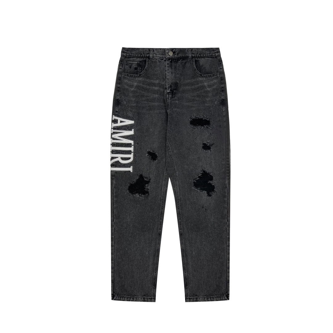 Amiri Logo Jean - everydesigner