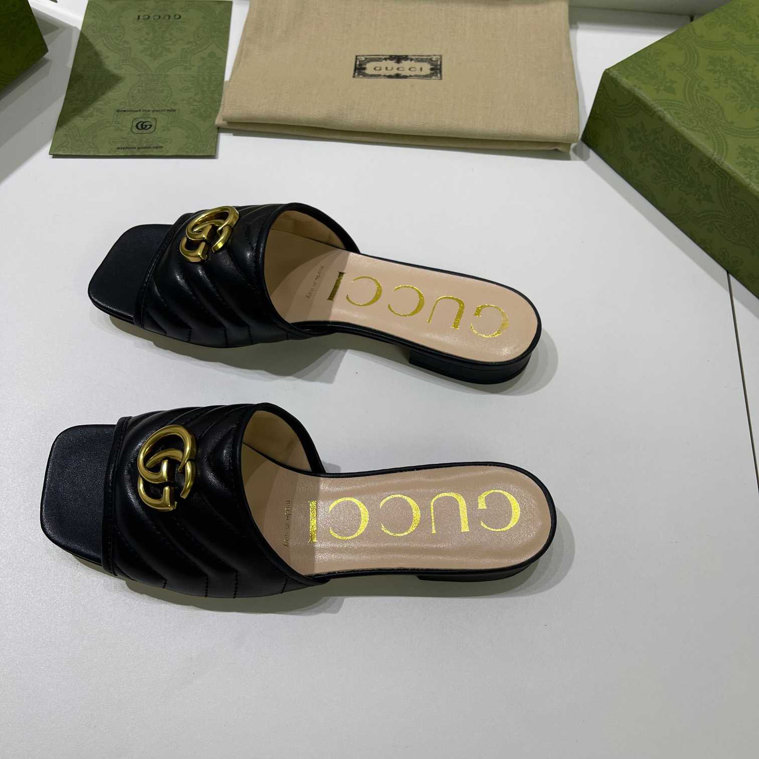 Gucci Women's Slide With Double G - everydesigner