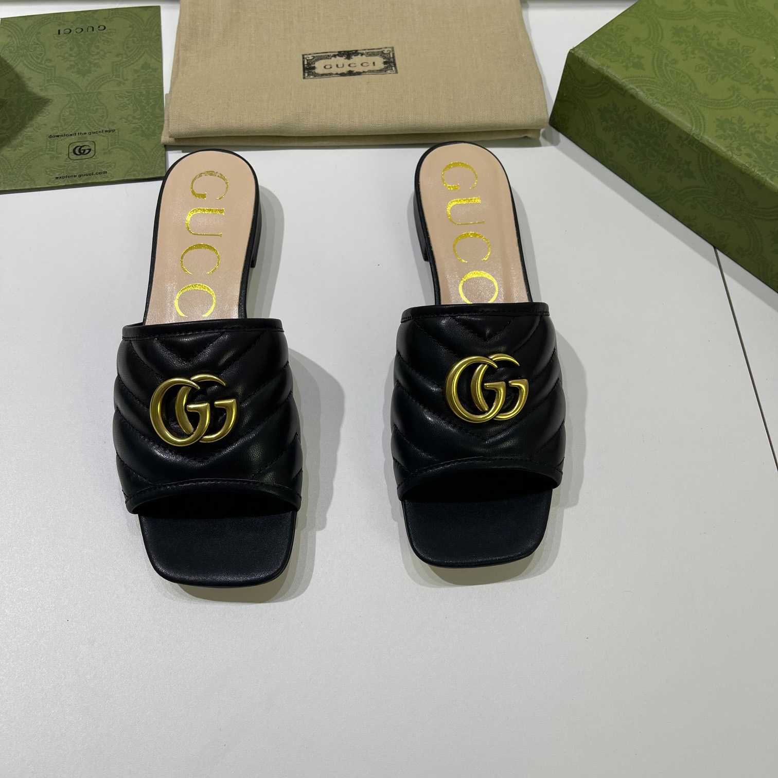 Gucci Women's Slide With Double G - everydesigner