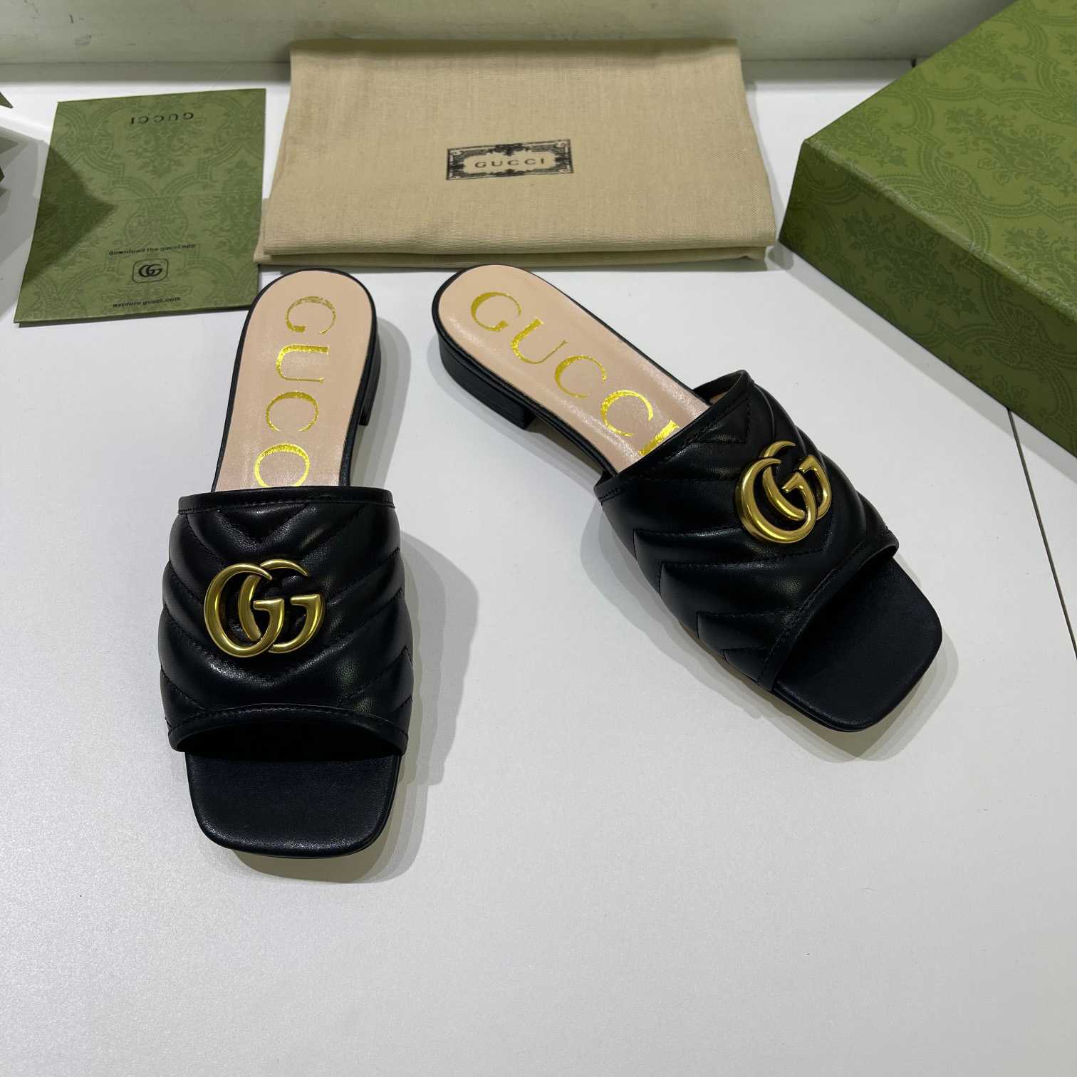 Gucci Women's Slide With Double G - everydesigner