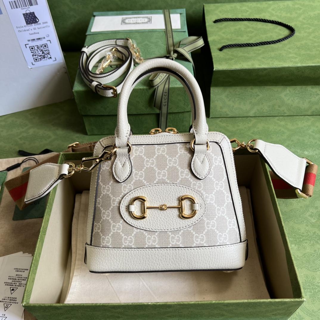 Gucci Horsebit 1955 GG Mini Bag(20-19.5-7.5cm) - everydesigner