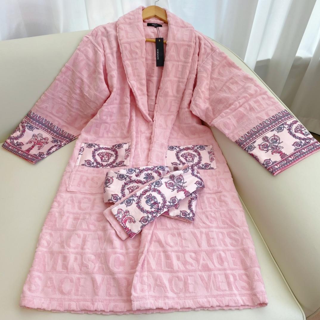 Versace I ♡ Baroque Bathrobe(Uniform size) - everydesigner