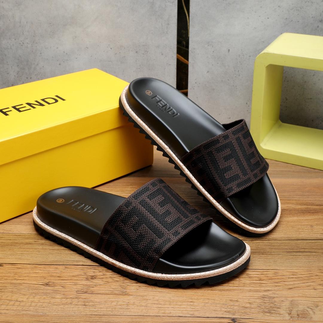 Fendi FF Logo Slides - everydesigner