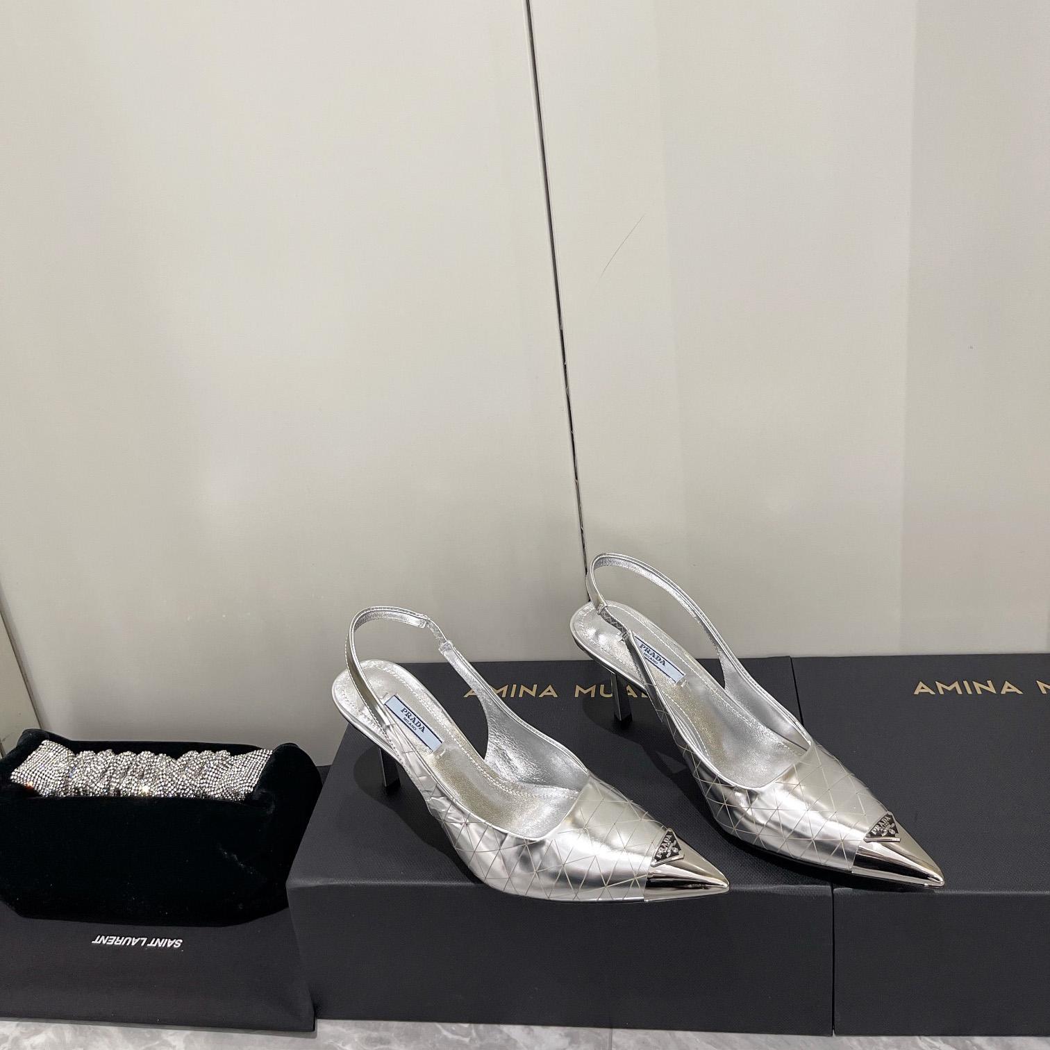 Prada 75mm Slingback Pump - everydesigner