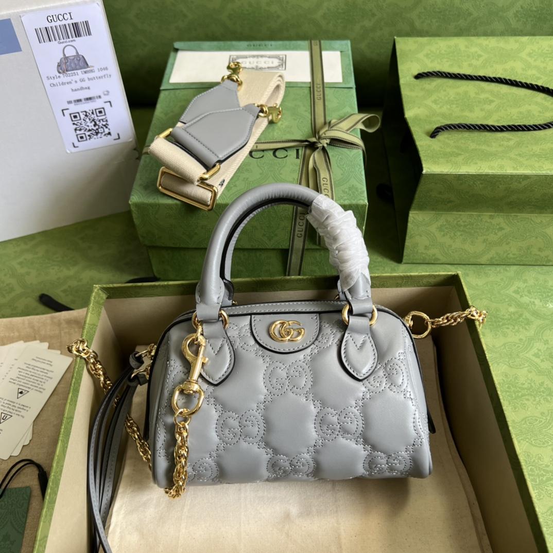 Gucci GG Matelassé Mini Bag(19*13*11cm) - everydesigner