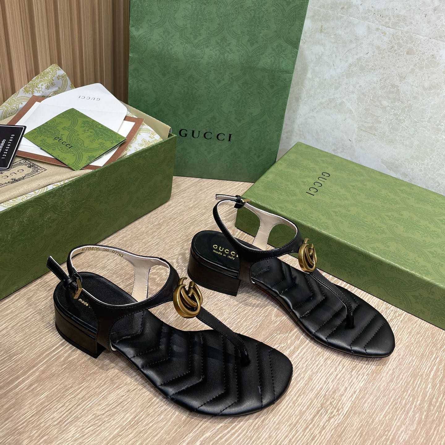 Gucci Women's Double G Sandal - everydesigner