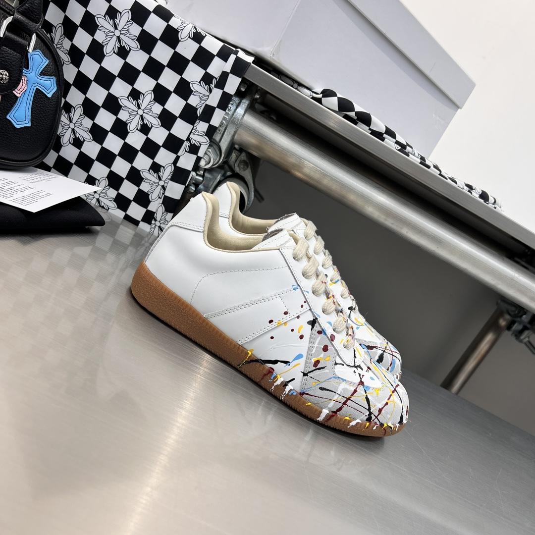 Maison Margiela Paint Replica Sneakers - everydesigner