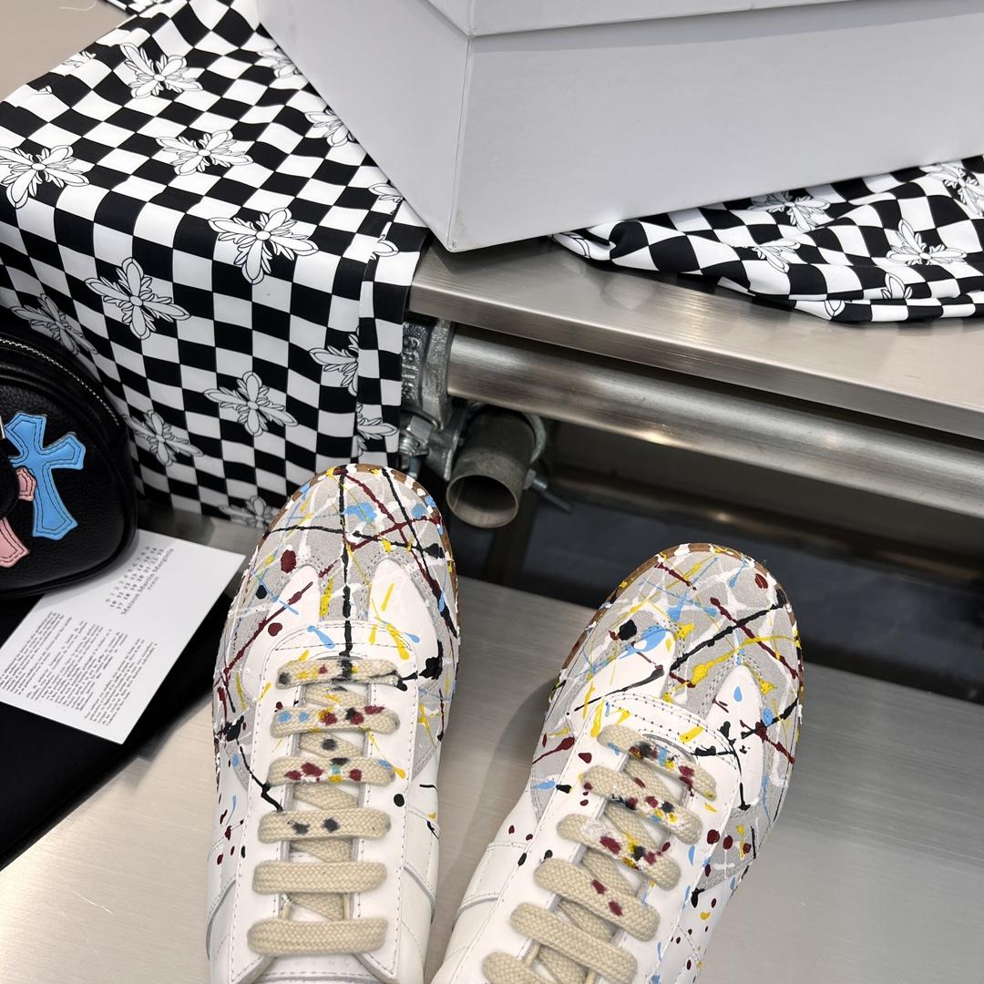 Maison Margiela Paint Replica Sneakers - everydesigner