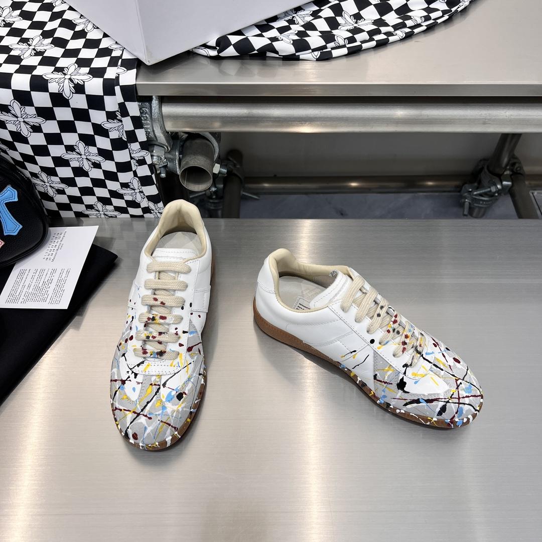 Maison Margiela Paint Replica Sneakers - everydesigner