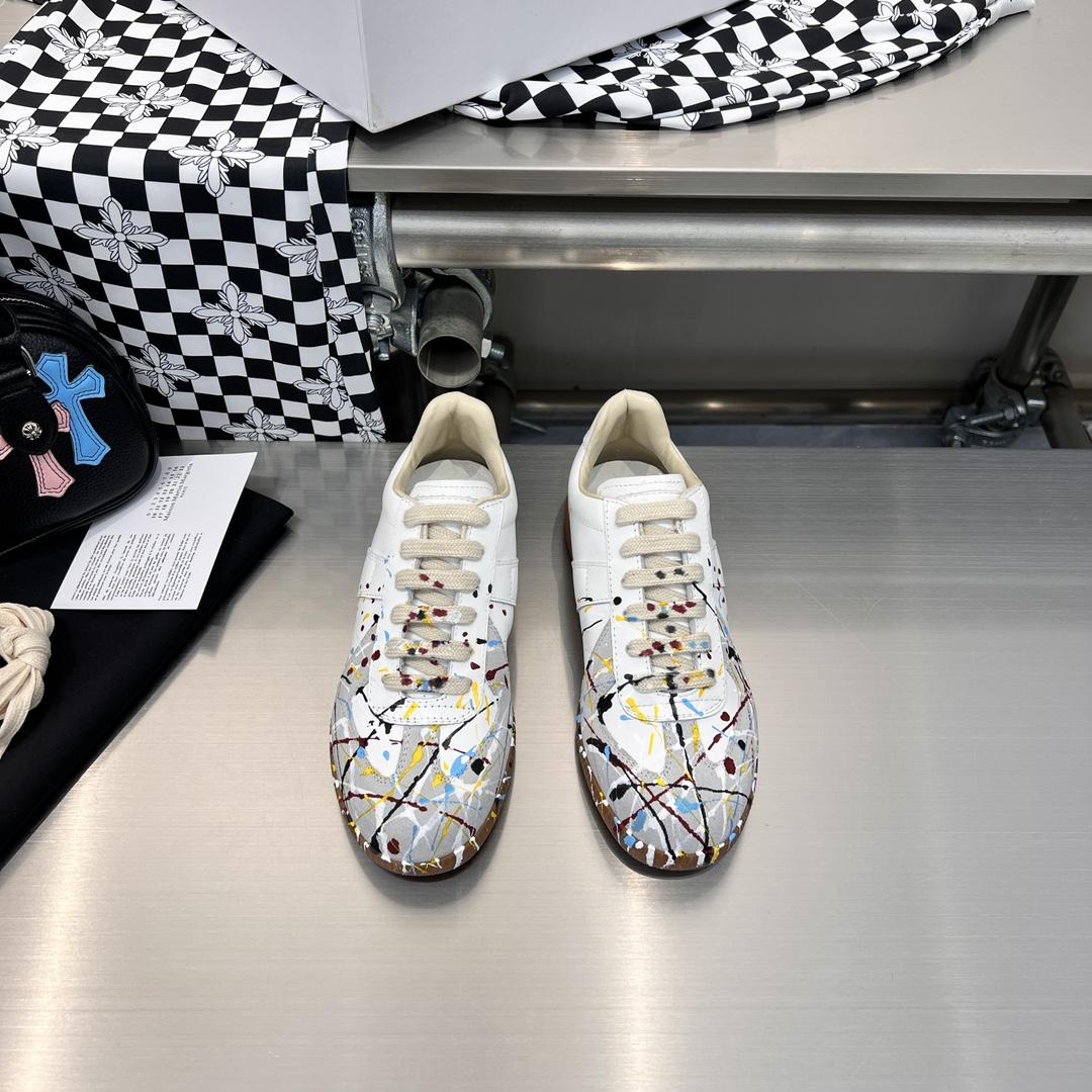 Maison Margiela Paint Replica Sneakers - everydesigner