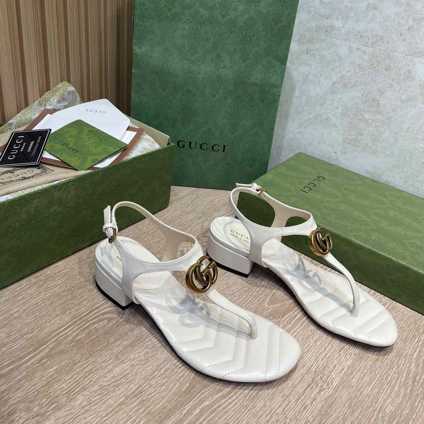 Gucci Women's Double G Sandal - everydesigner