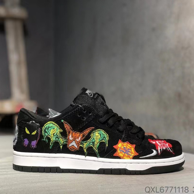 Nike SB x Neckface Dunk Low Pro Shoes     DO2326-001 - everydesigner