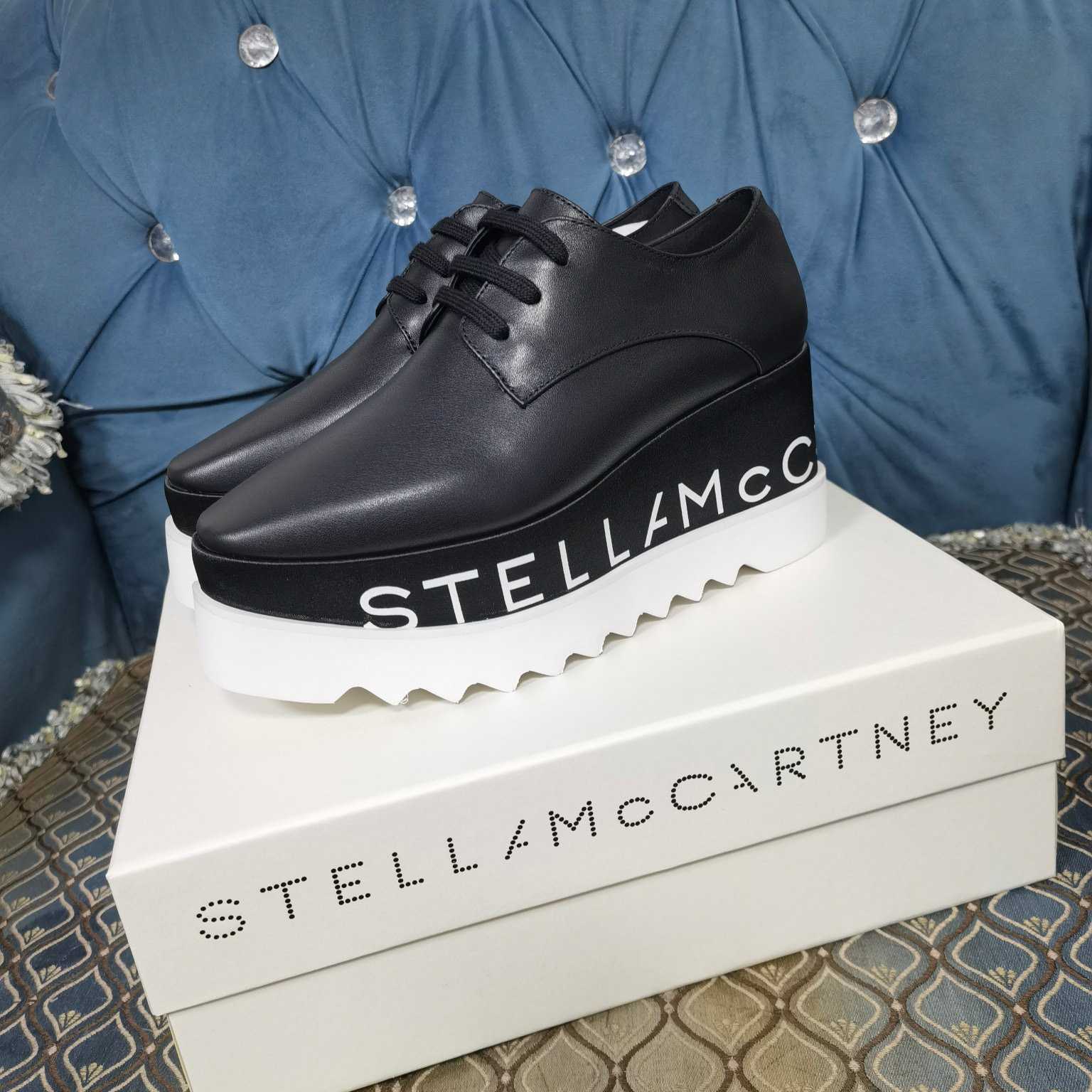 Stella Mccartney Elyse Logo Platform Shoes - everydesigner