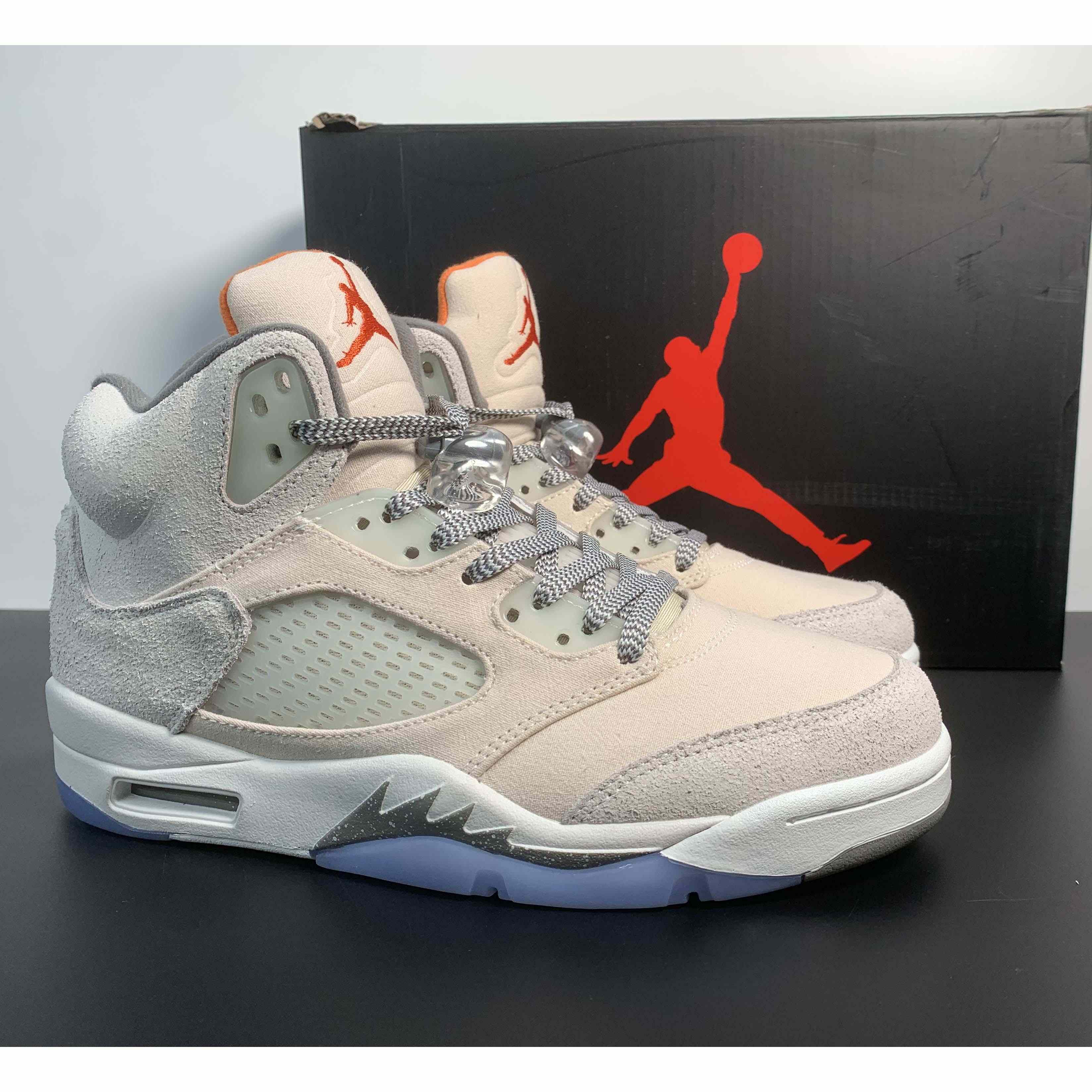 Air Jordan 5 SE Craft "Light Orewood Brown" Sneakers        FD9222-180  - everydesigner