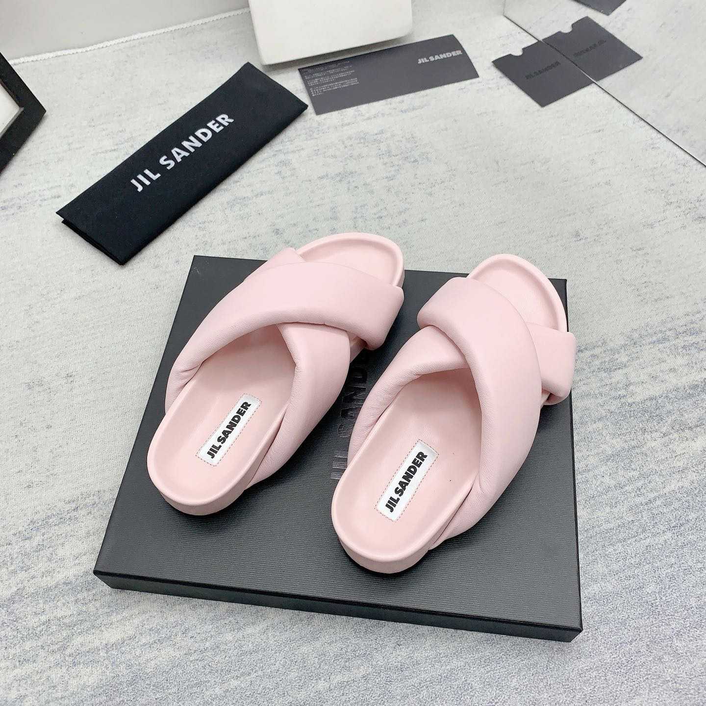 JIl Sander Padded Slides - everydesigner