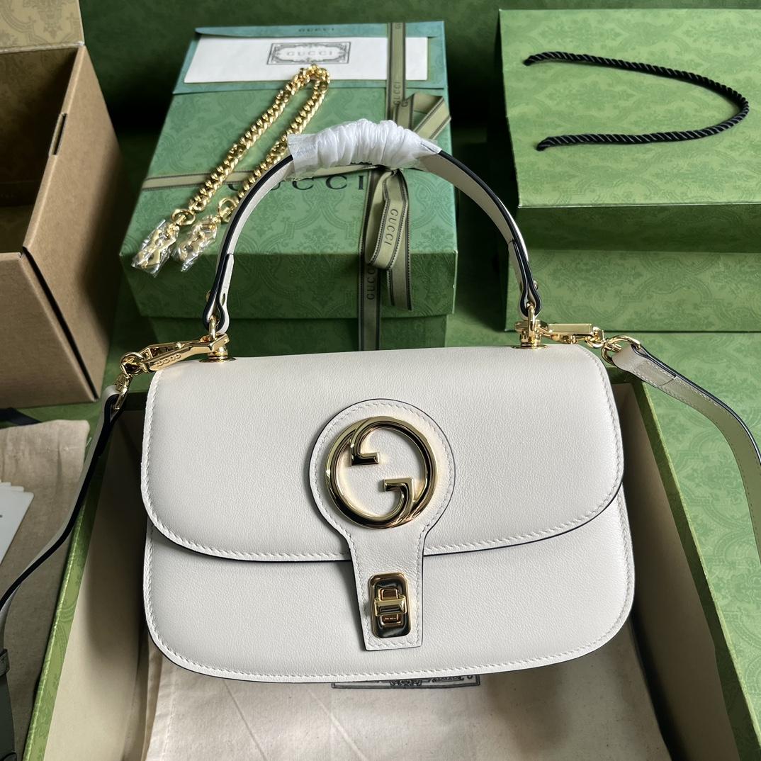 Gucci Blondie Top-Handle Bag(23-15-11cm) - everydesigner