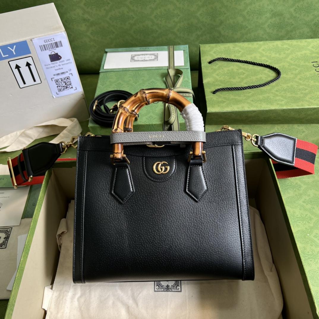 Gucci Diana Small Tote Bag(27-24-11cm) - everydesigner