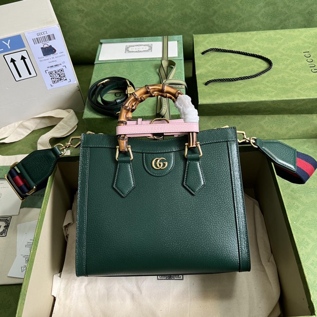 Gucci Diana Small Tote Bag(27-24-11cm) - everydesigner