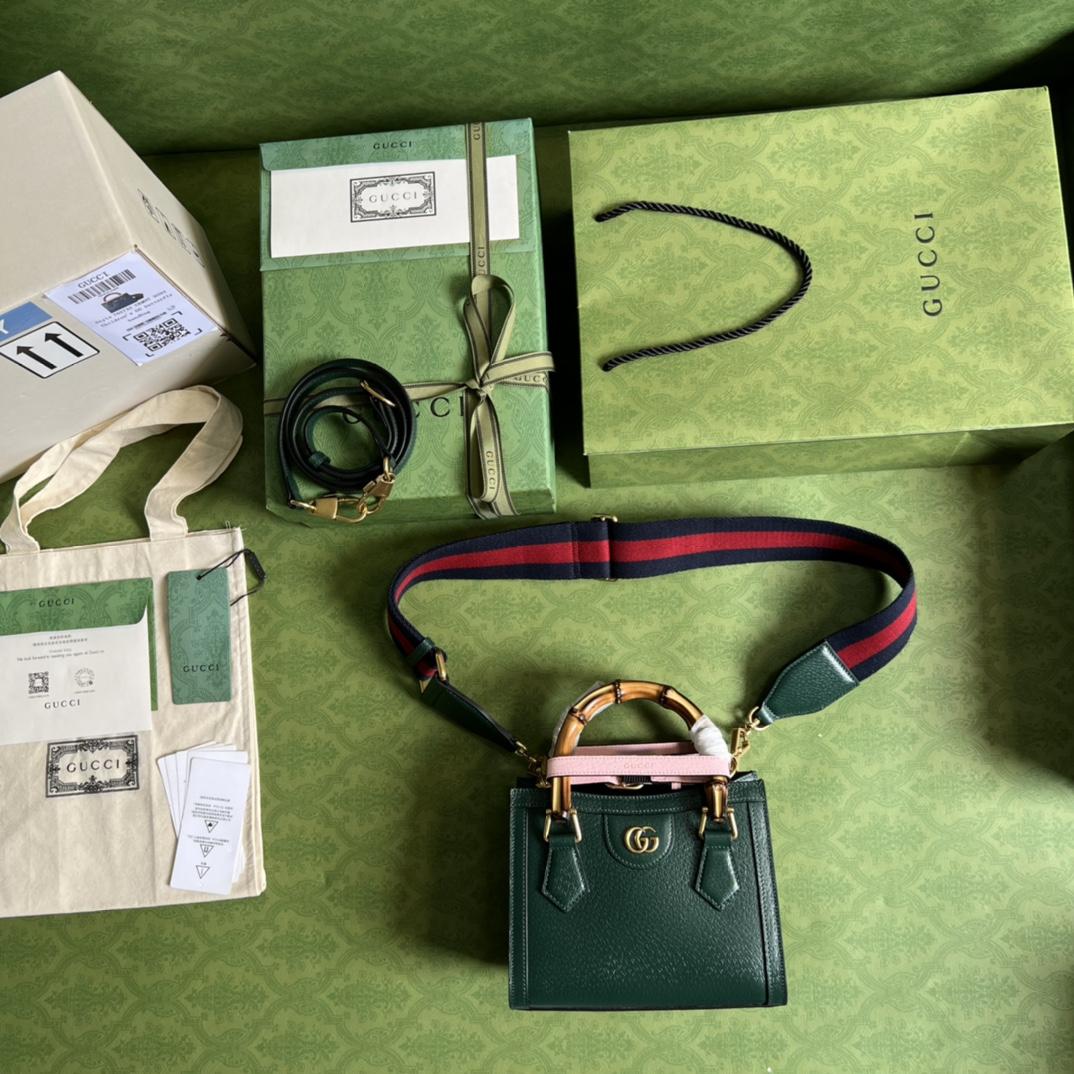 Gucci Diana Mini Tote Bag(20*16*10cm) - everydesigner