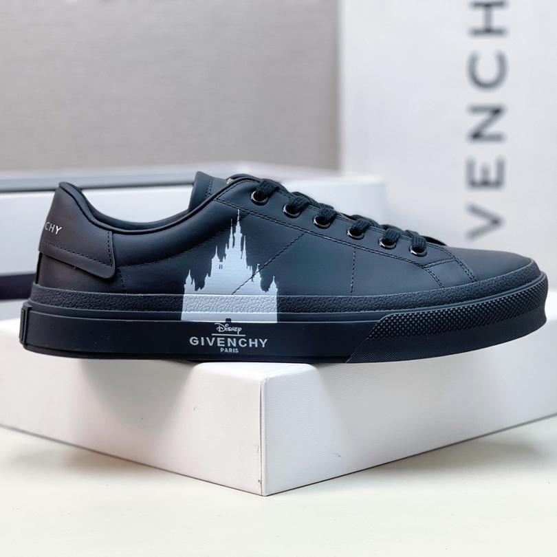 Givenchy City Sport Castle Sneakers In Leather - everydesigner