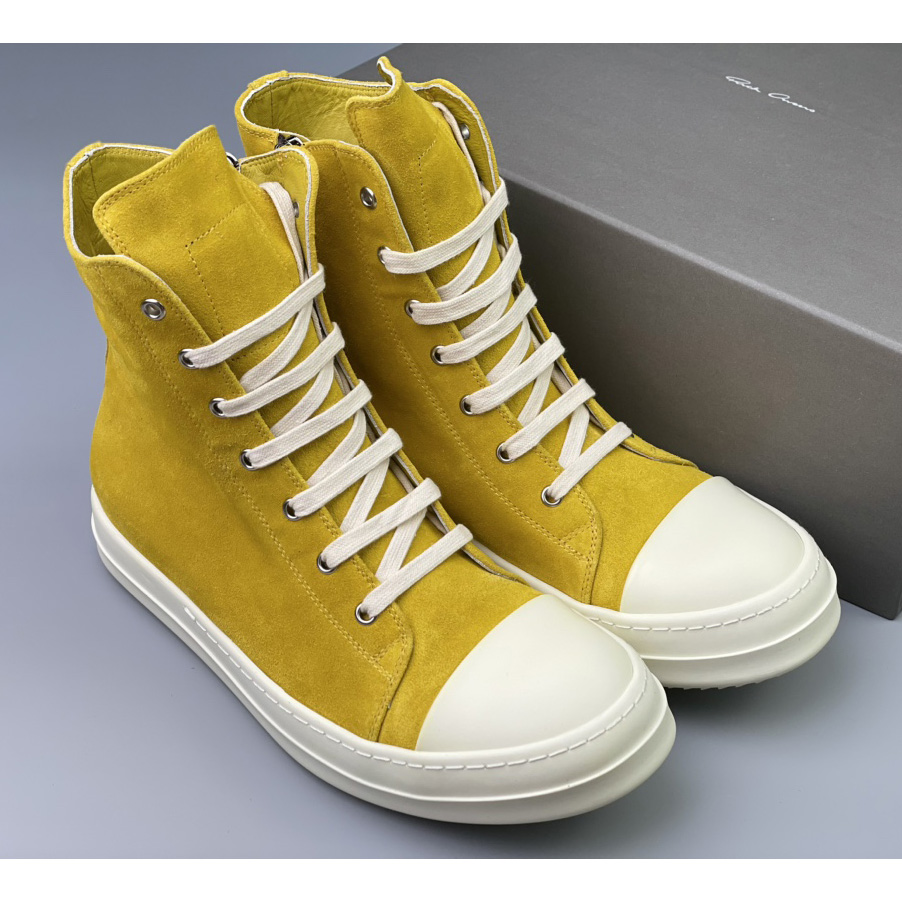 Rick Owens Strobe High-Top Sneakers - everydesigner