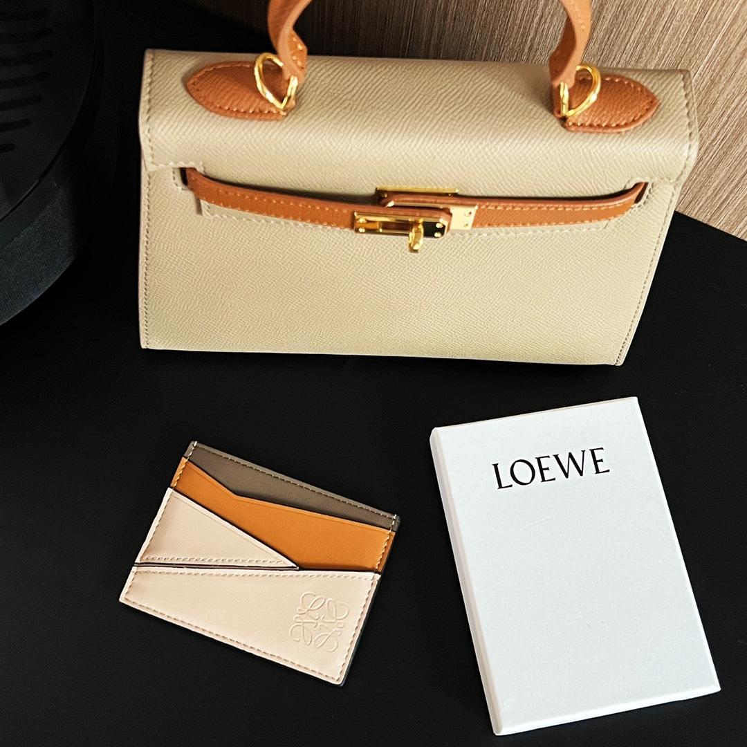 Loewe Puzzle Plain Cardholder (10x7.5cm) - everydesigner