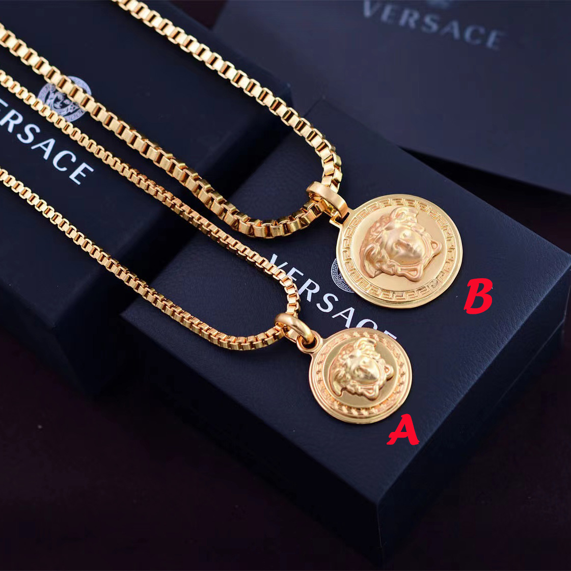 Versace Medusa Necklaces  - everydesigner