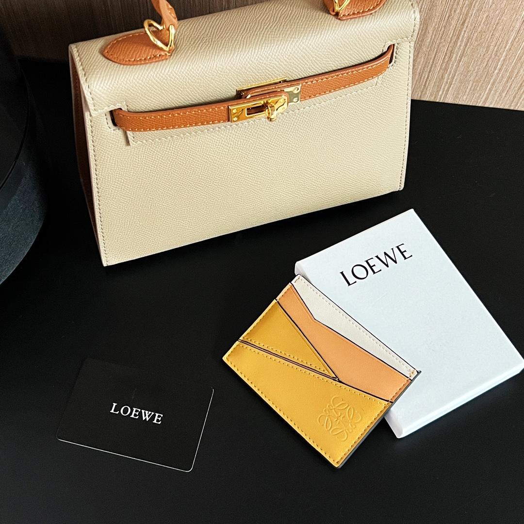 Loewe Puzzle Plain Cardholder (10x7.5cm) - everydesigner