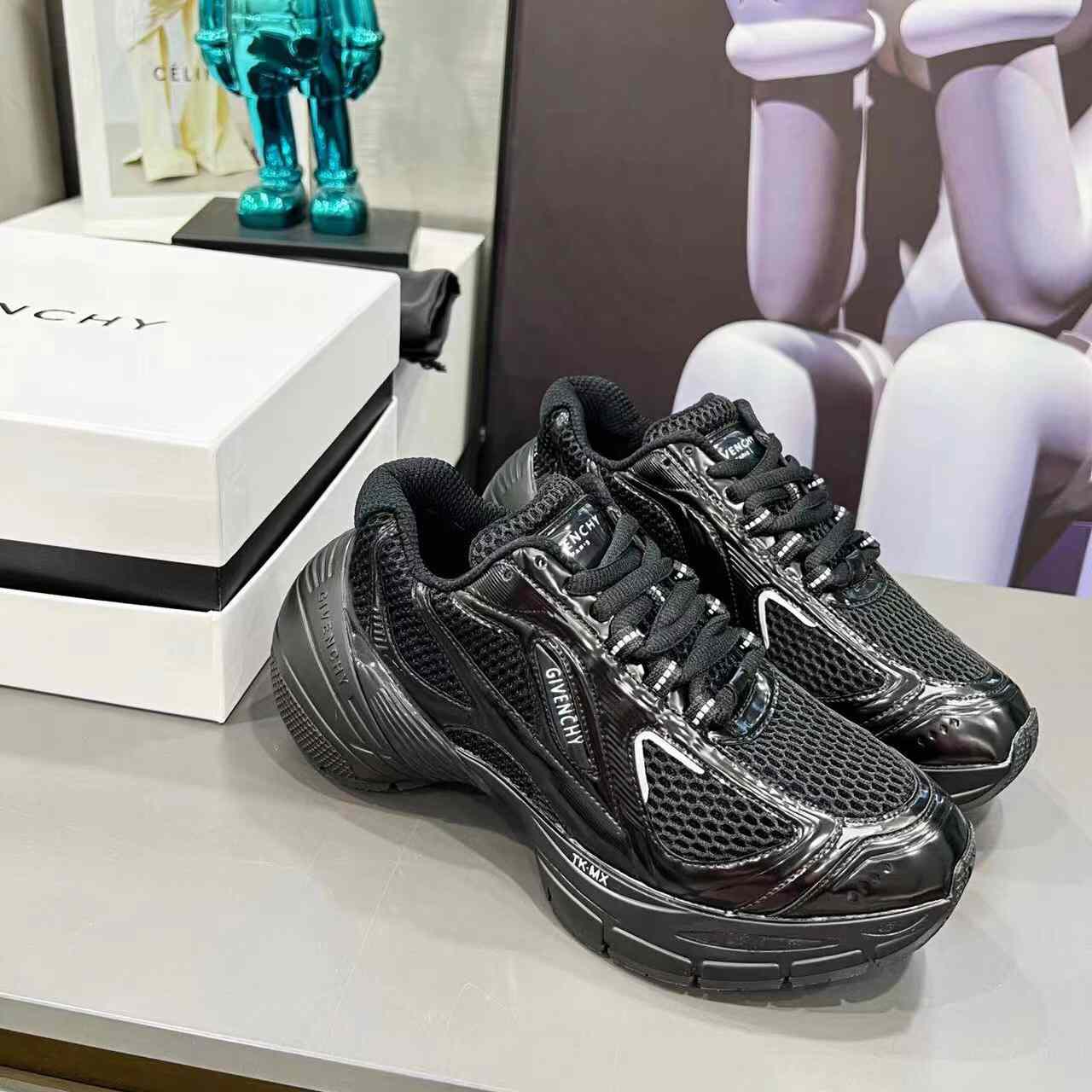 Givenchy TK-MX Runner Sneakers In Mesh - everydesigner