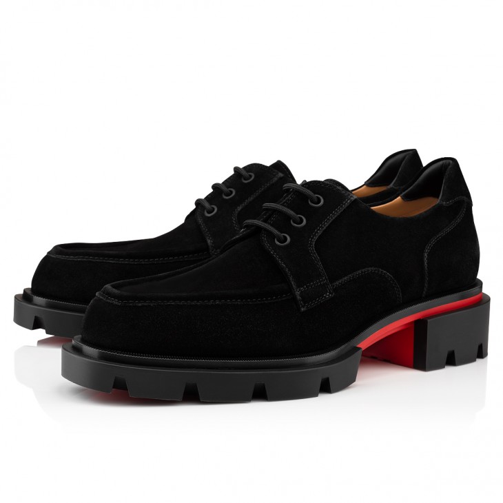 Christian Louboutin Our Georges L Loafers - Leather - Black - everydesigner