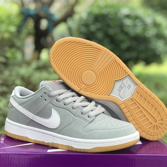 Nike SB Dunk Low “Grey Gum” Sneakers     DV5464-001 - everydesigner