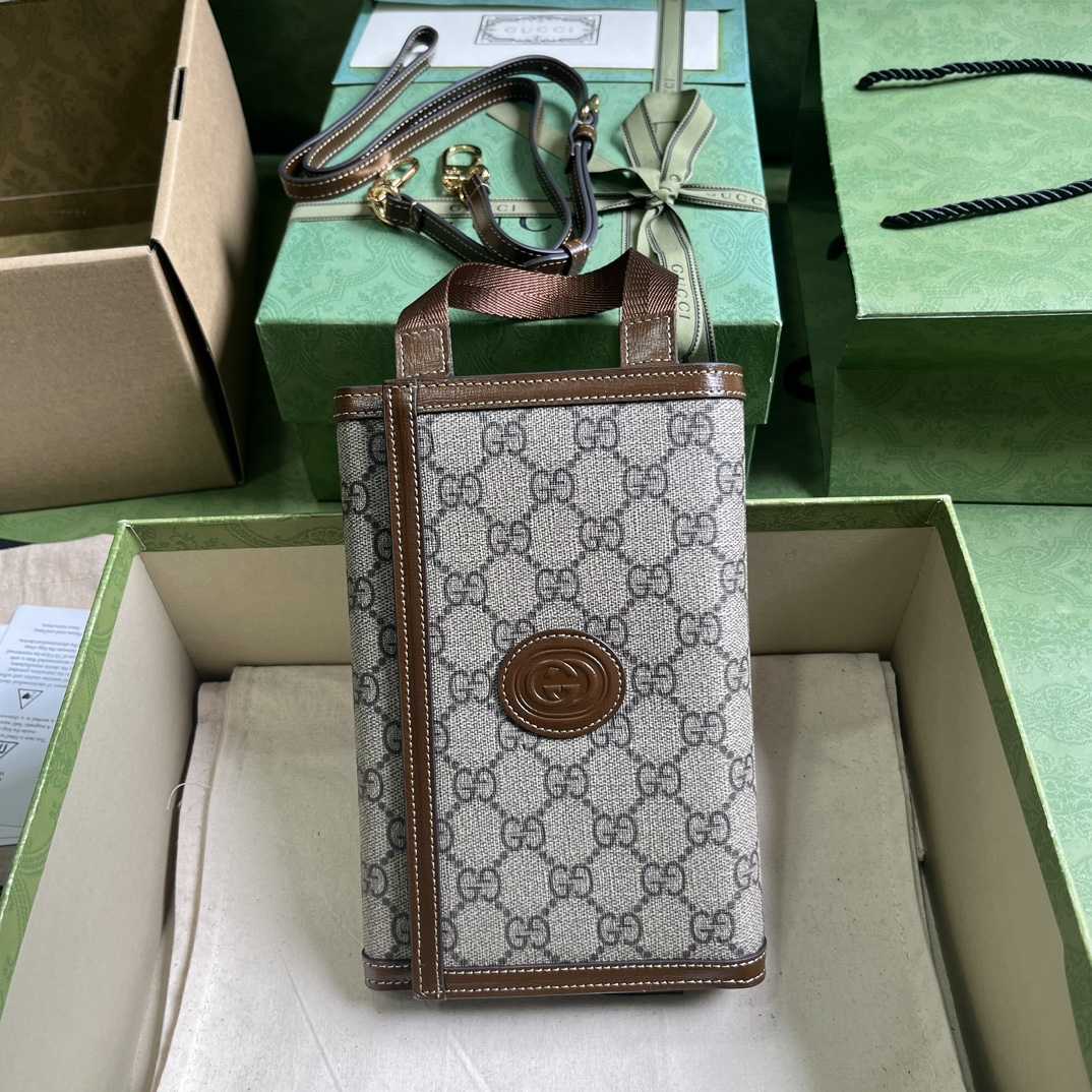 Gucci GG Top Handle Wallet(20-16-8.5cm) - everydesigner