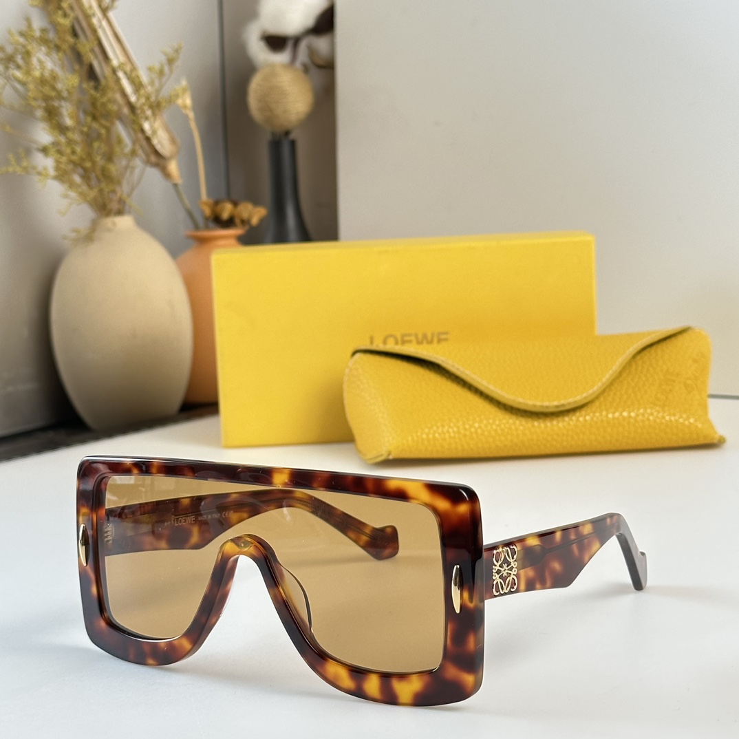 Loewe Anagram Mask Sunglasses In Acetate     LW40106U  - everydesigner