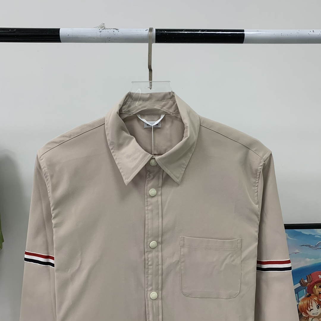 Thom Browne Cotton Poplin Armband Shirt - everydesigner