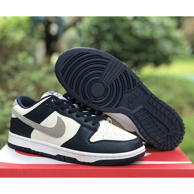 Nike Dunk Low “Midnight Navy” Sneakers     FD9749-400 - everydesigner