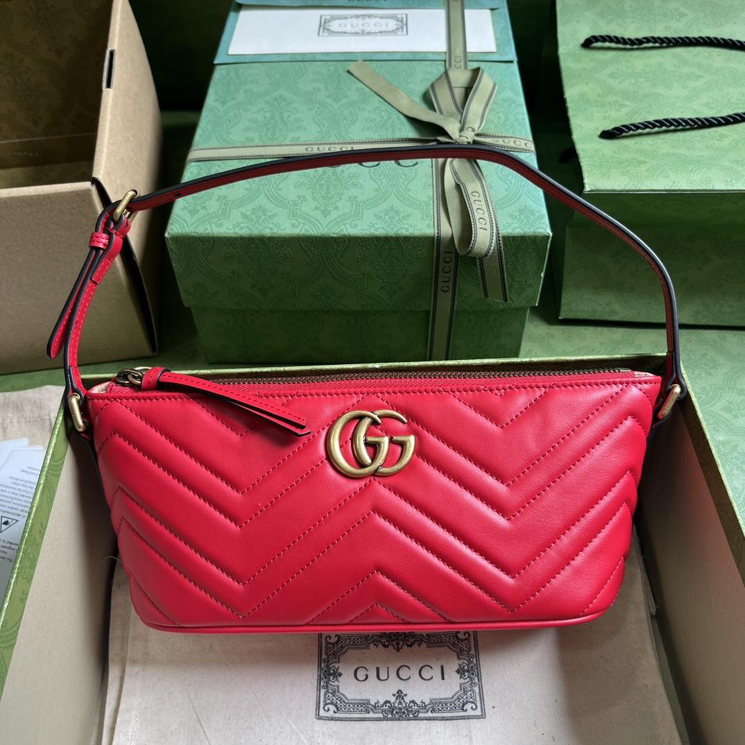 Gucci GG Marmont Small Shoulder Bag(23-12-10cm) - everydesigner