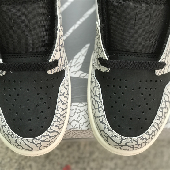 Air Jordan 1 Low OG “Black Cement” Sneaker      CZ0790-001 - everydesigner