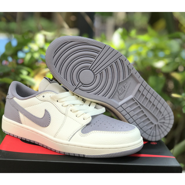 Air Jordan 1 Low “Atmosphere Grey” Sneaker      CZ0790-101 - everydesigner