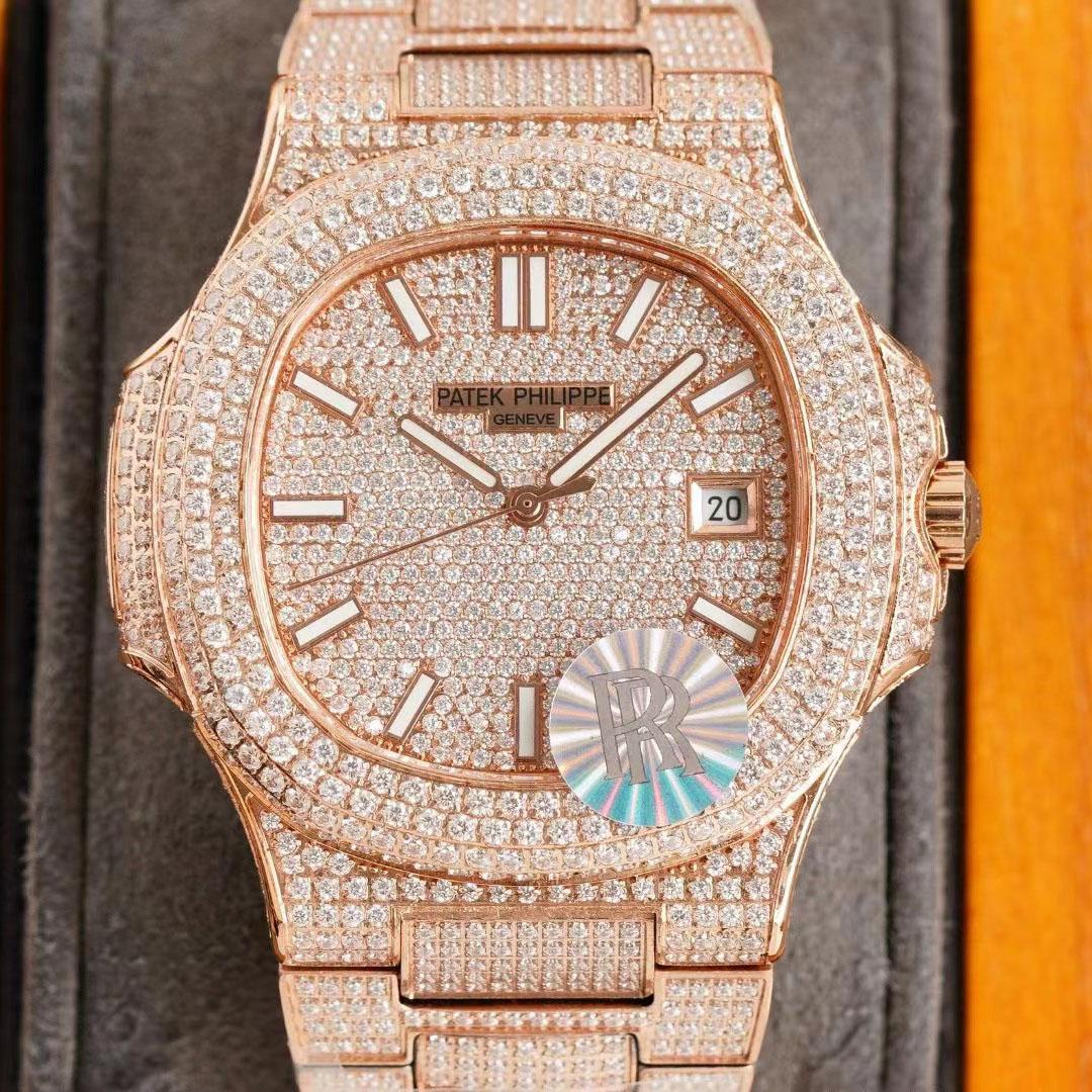 Patek Philipps Aquanaut Diamond Watch - everydesigner