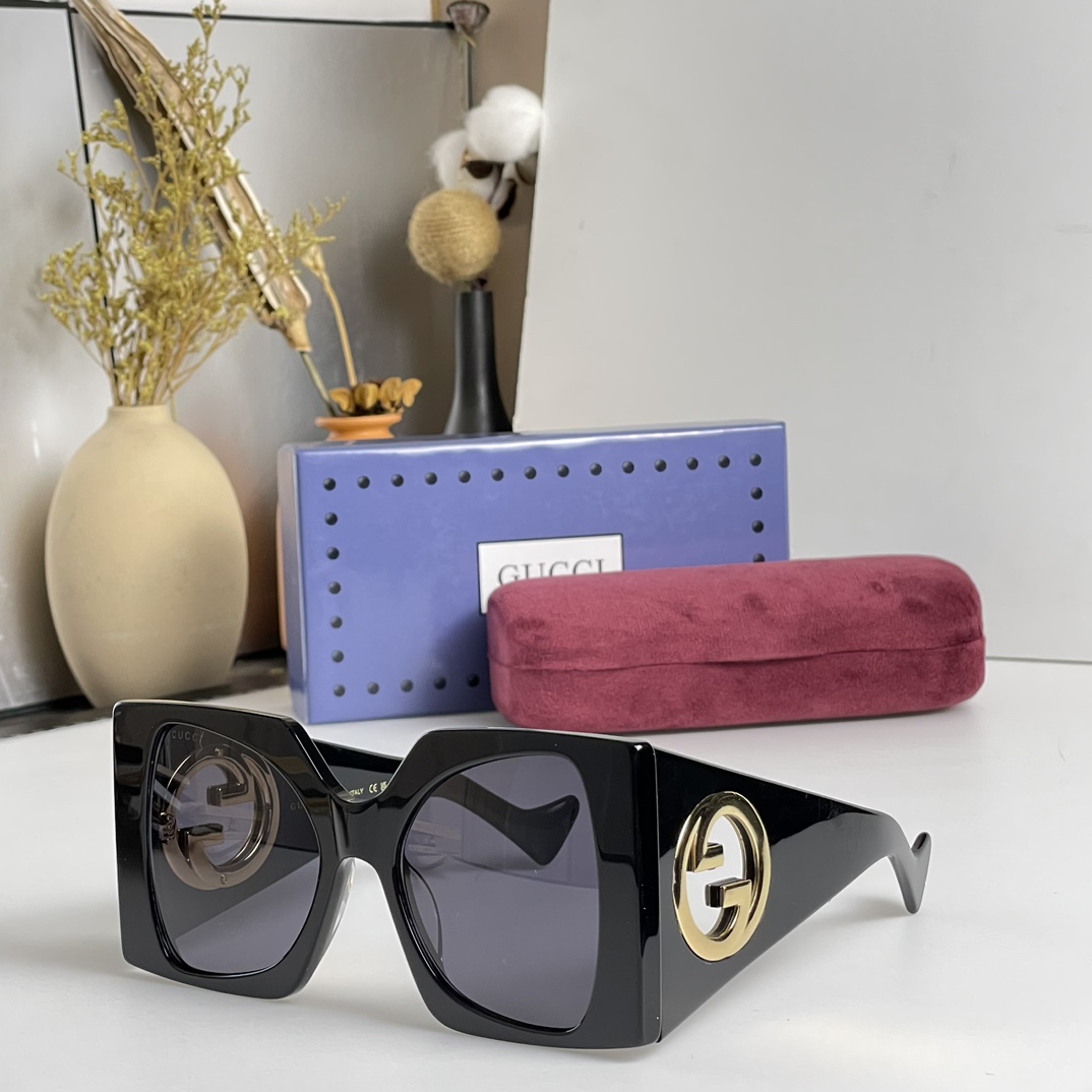 Gucci Square-Frame Sunglasses    GG1254 - everydesigner