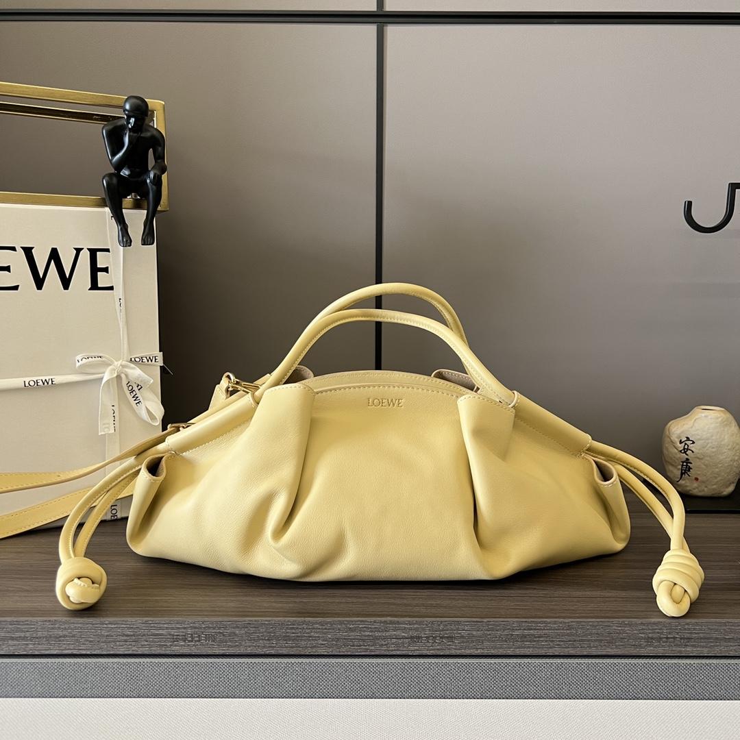 Loewe Paseo Bag In Shiny Nappa Calfskin - everydesigner