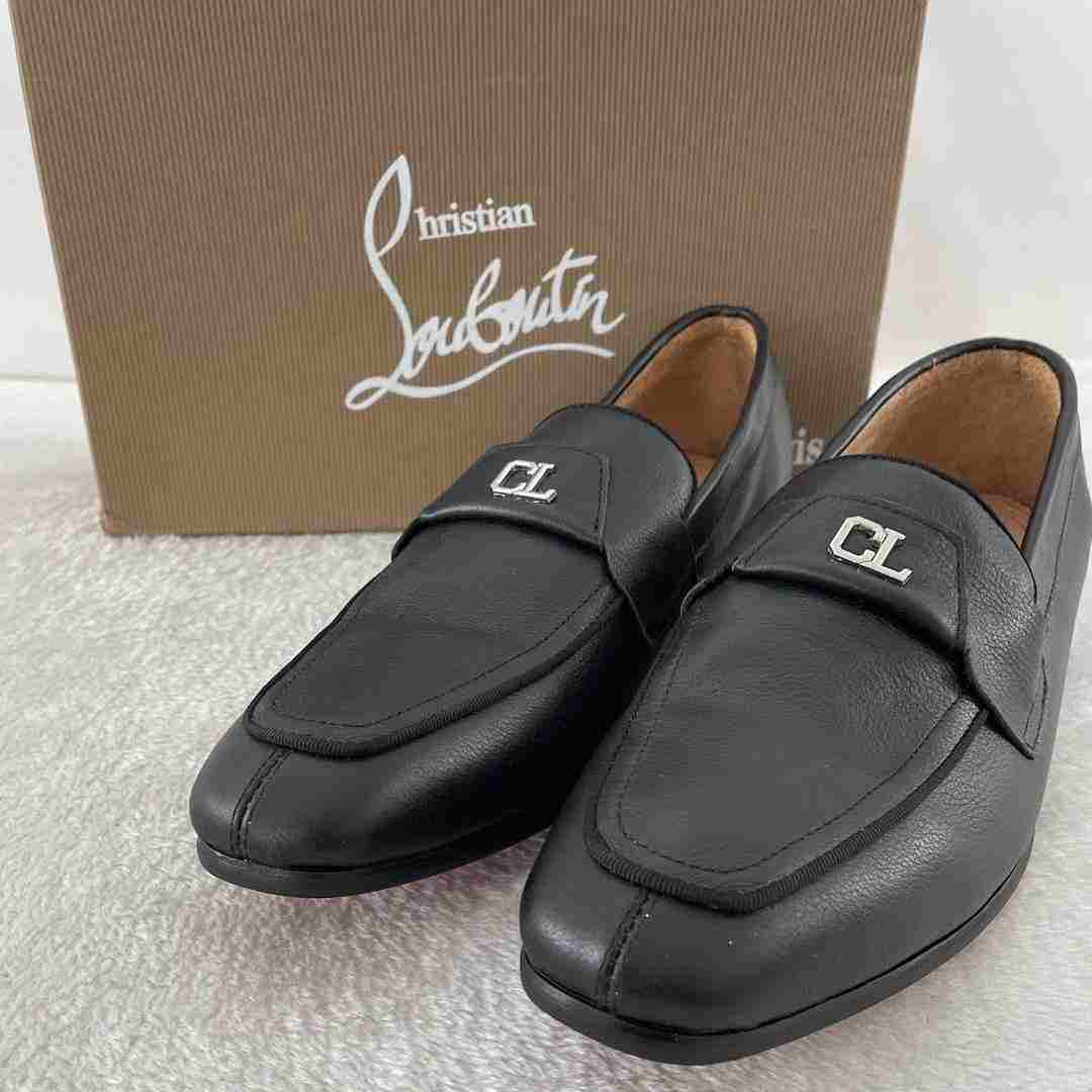 Christian Louboutin Varsimoc Loafers - Calf leather - Black - everydesigner