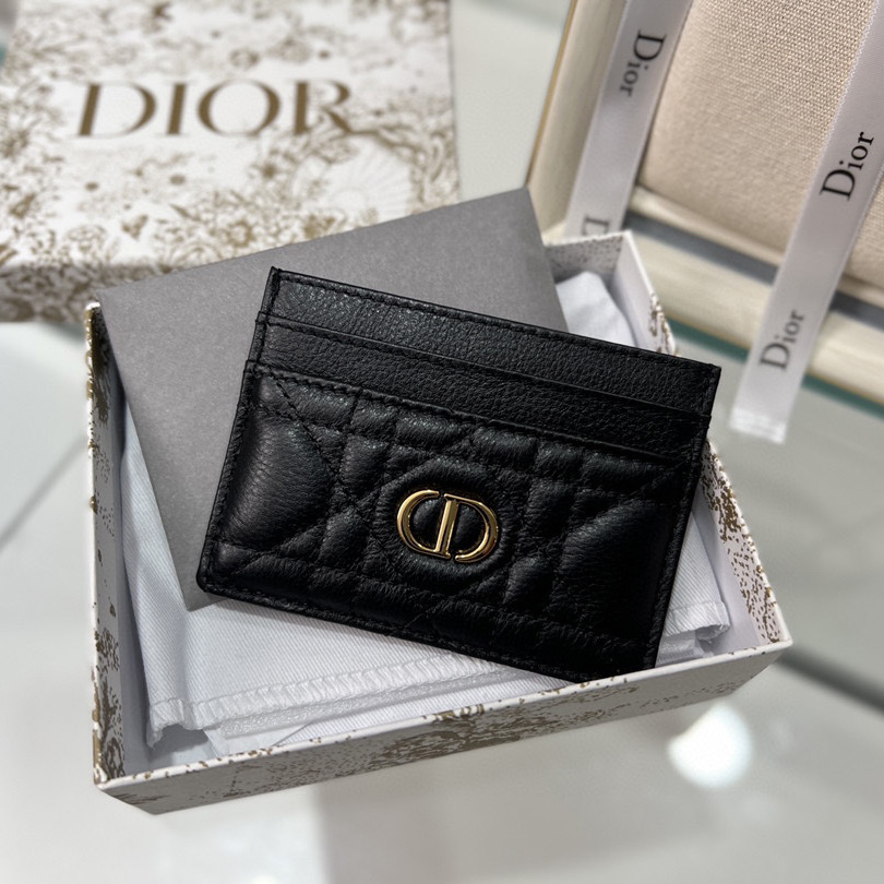 Dior Caro Five-Slot Card Holder - everydesigner