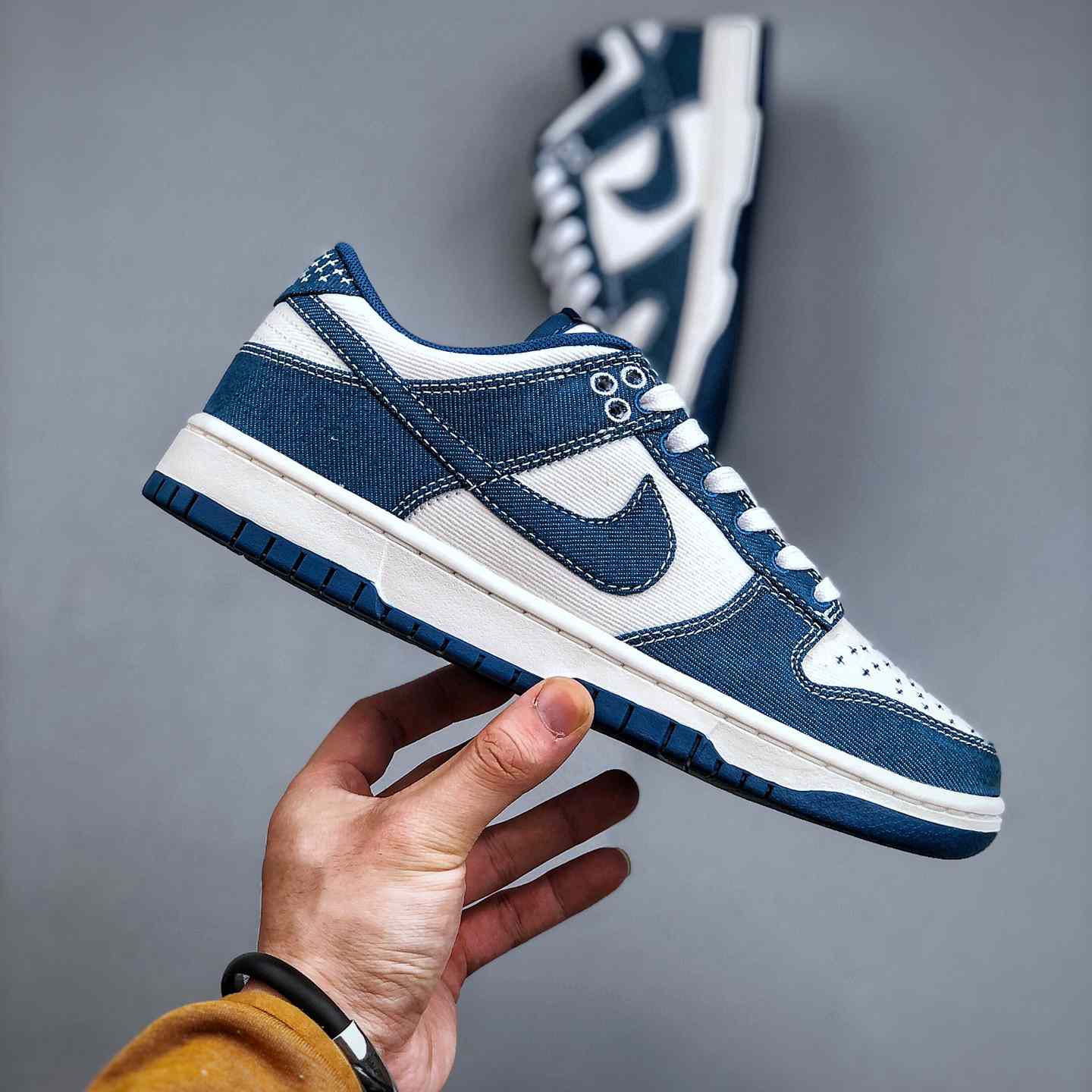 Nike Dunk Low "Industrial Blue" Sneakers       DV0834-101 - everydesigner